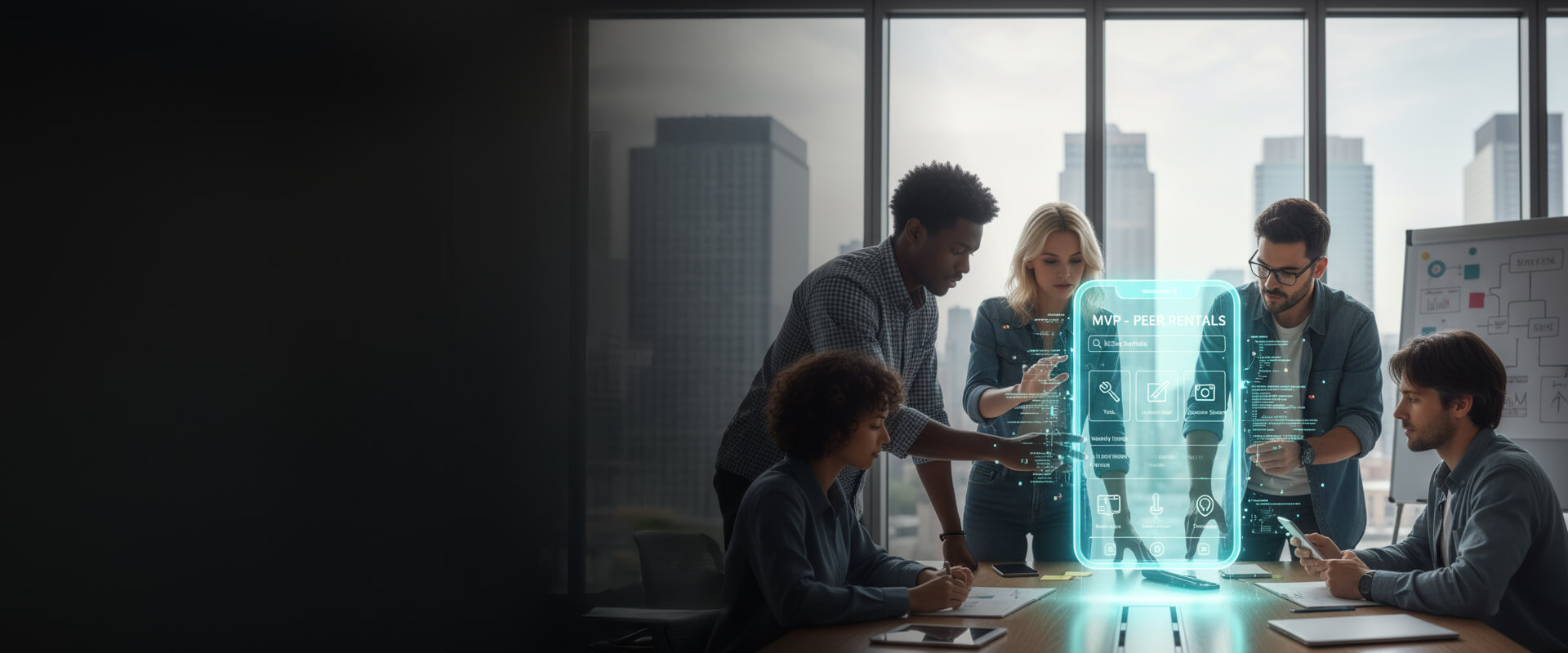 Mobile app for P2P rental marketplace