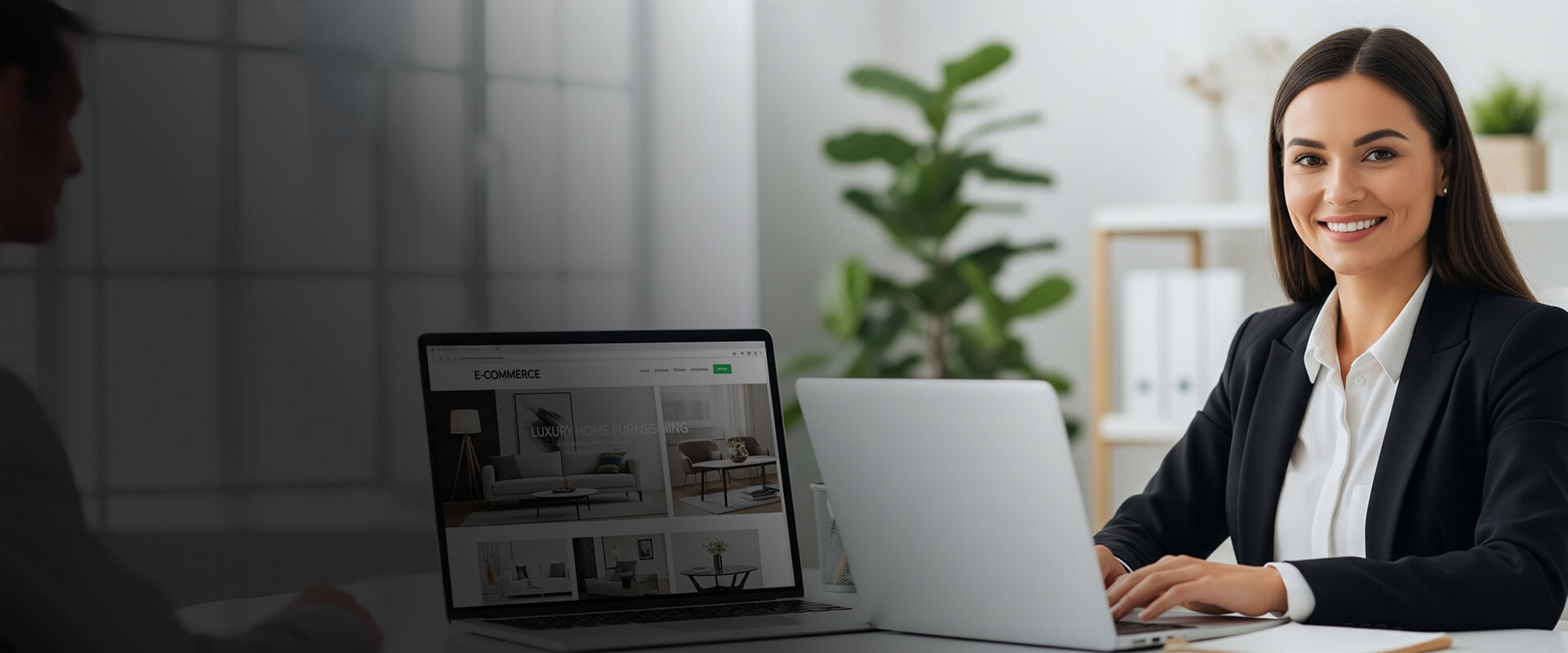 LuxeHome Goods E-commerce Case Study Banner