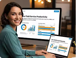 Poor Field Service Productivity