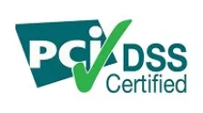 Our Certifications pci DSS certified.