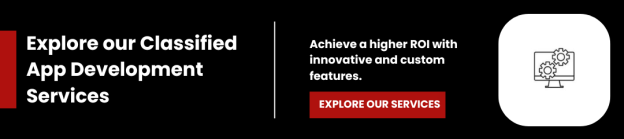 Explore our classified app development services