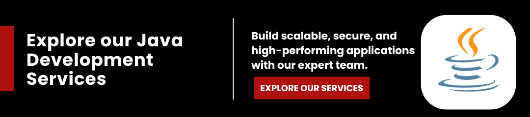 Explore our java development services
