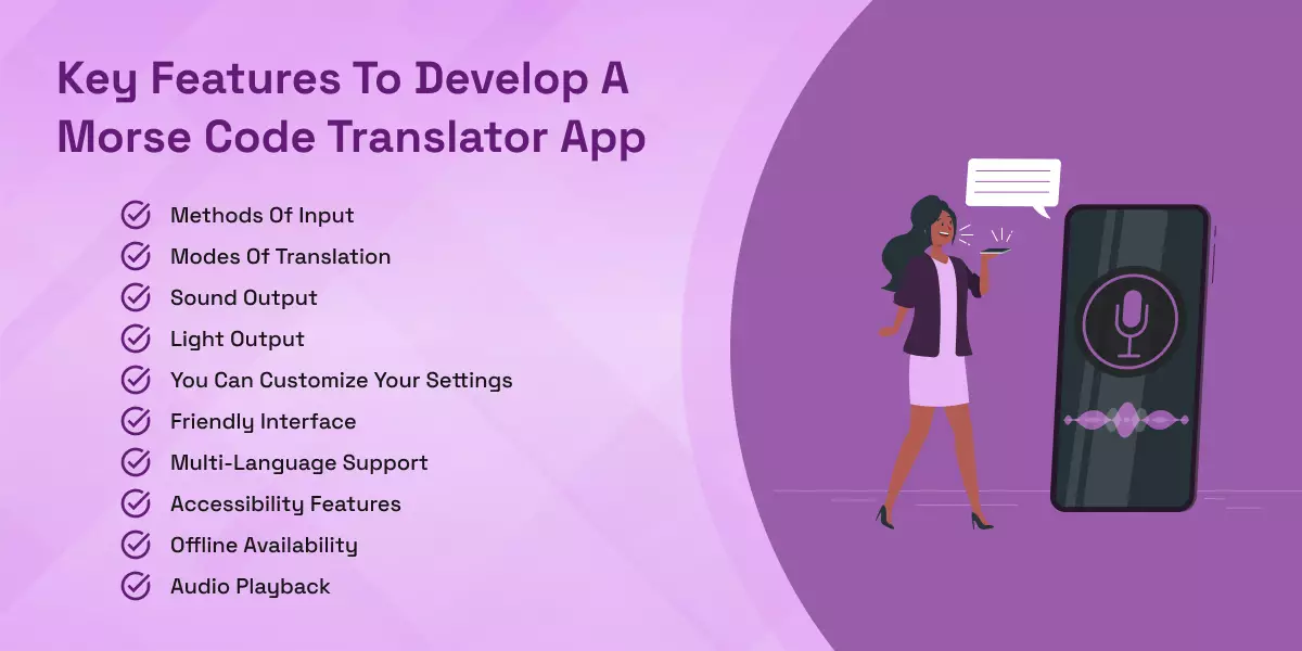 Key Features to Develop a Morse Code Translator App 