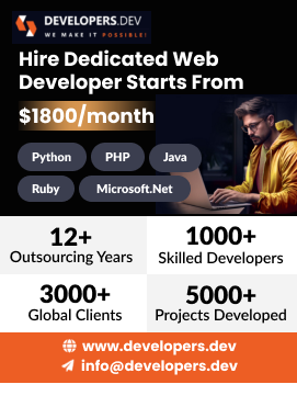 Hire developer from $1800 per month